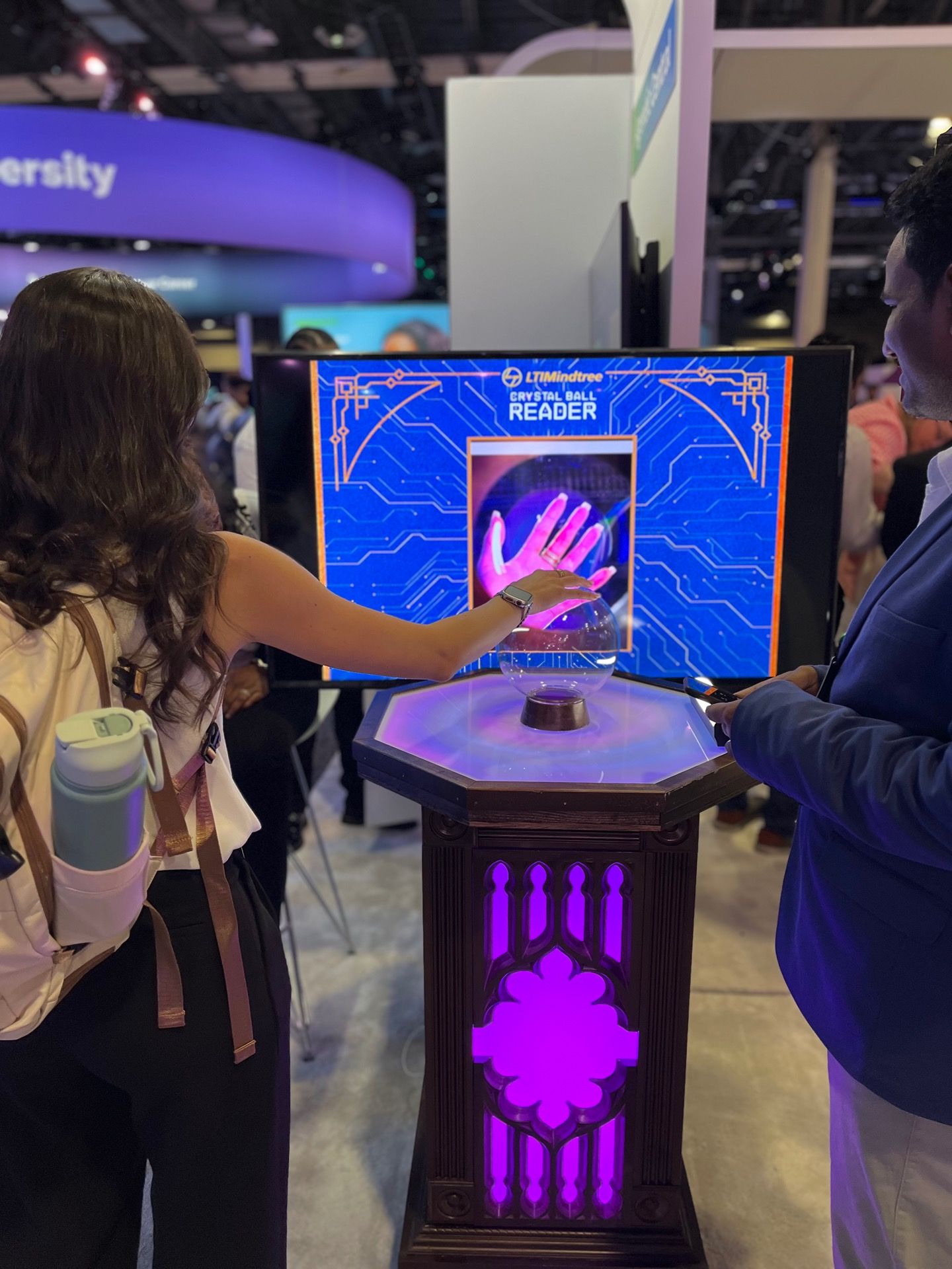 AI Palm Reader experiential technology