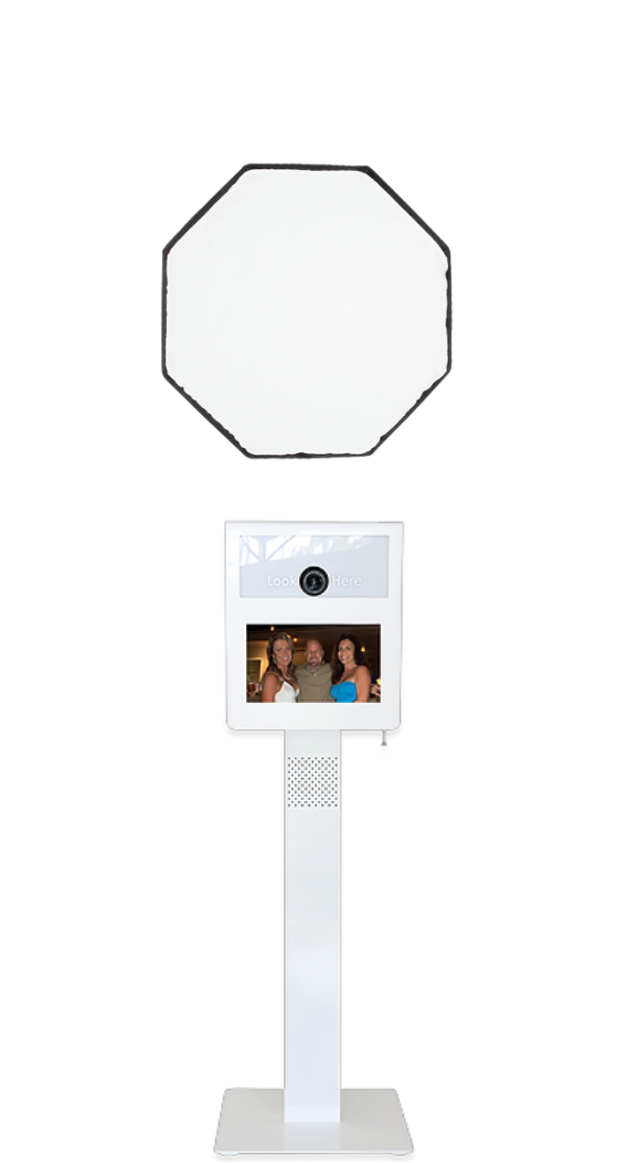 Professional open-air portrait photo and video booth