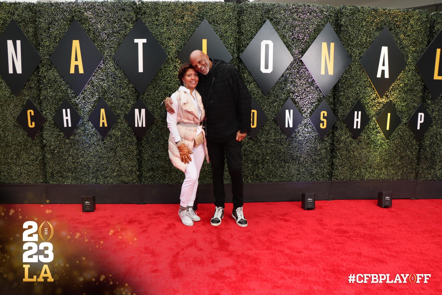 College Football Playoff red carpet