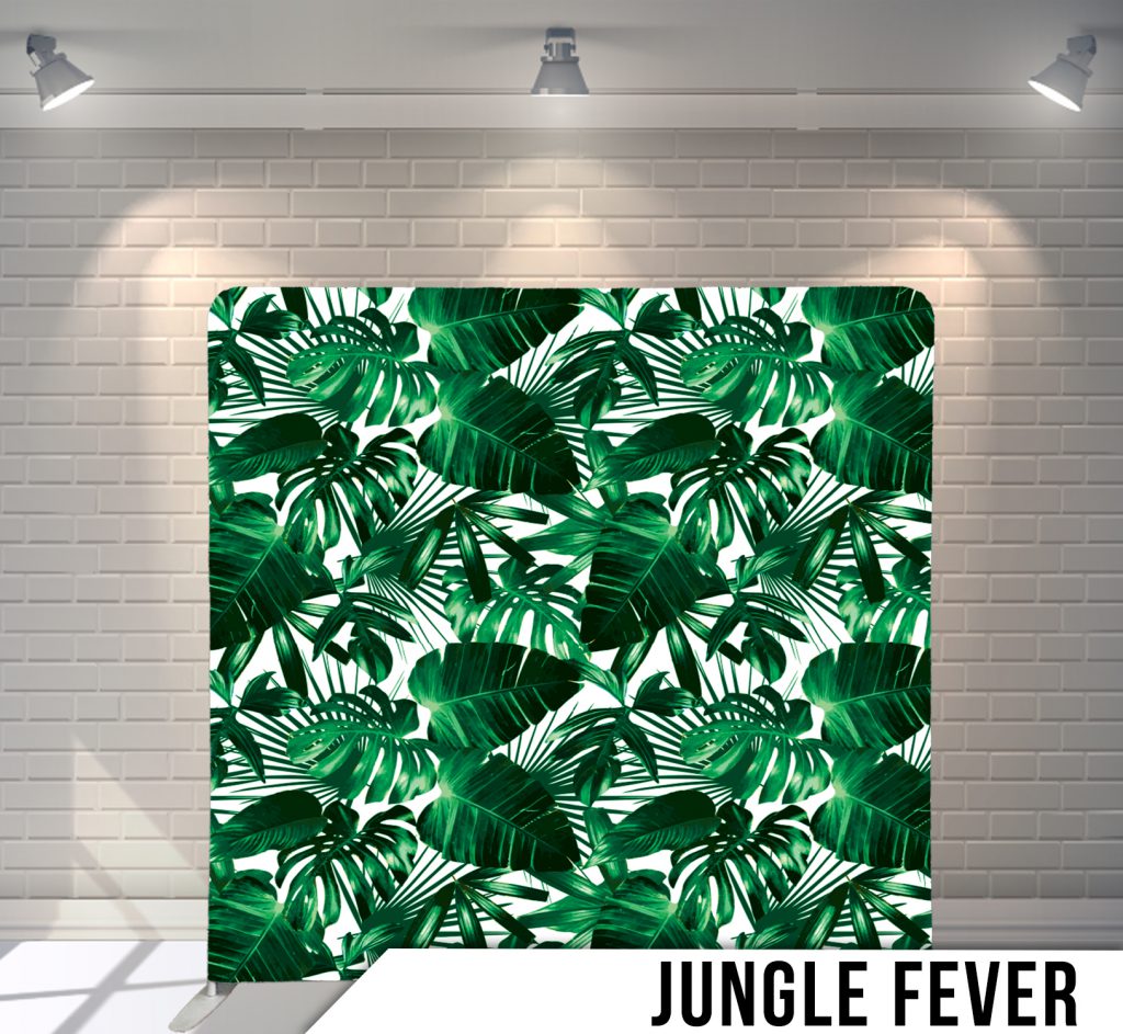 Jungle Fever fabric photo backdrop · BoothMeUp