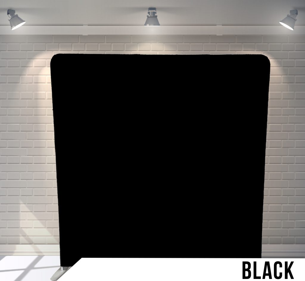 Black fabric photo backdrop · BoothMeUp