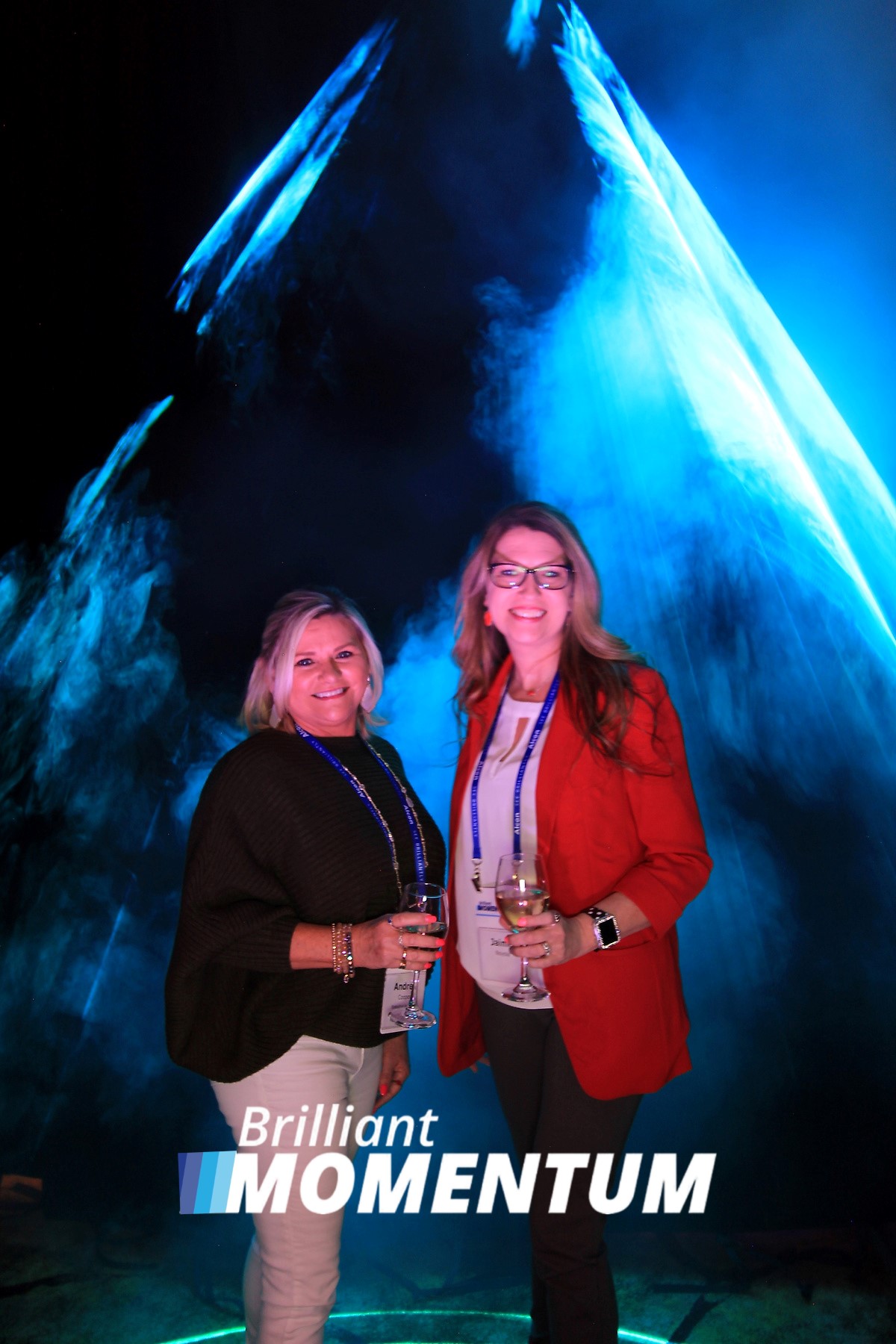 Brilliant Momentum · guest portrait · BoothMeUp laser photo booth