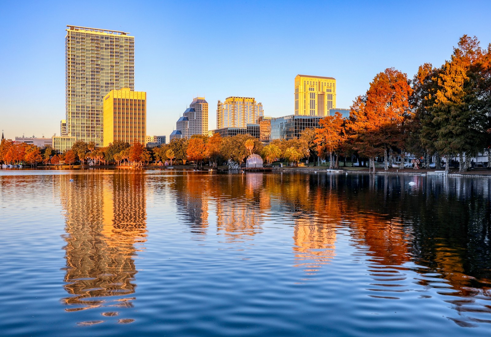 Orlando convention and resort skyline