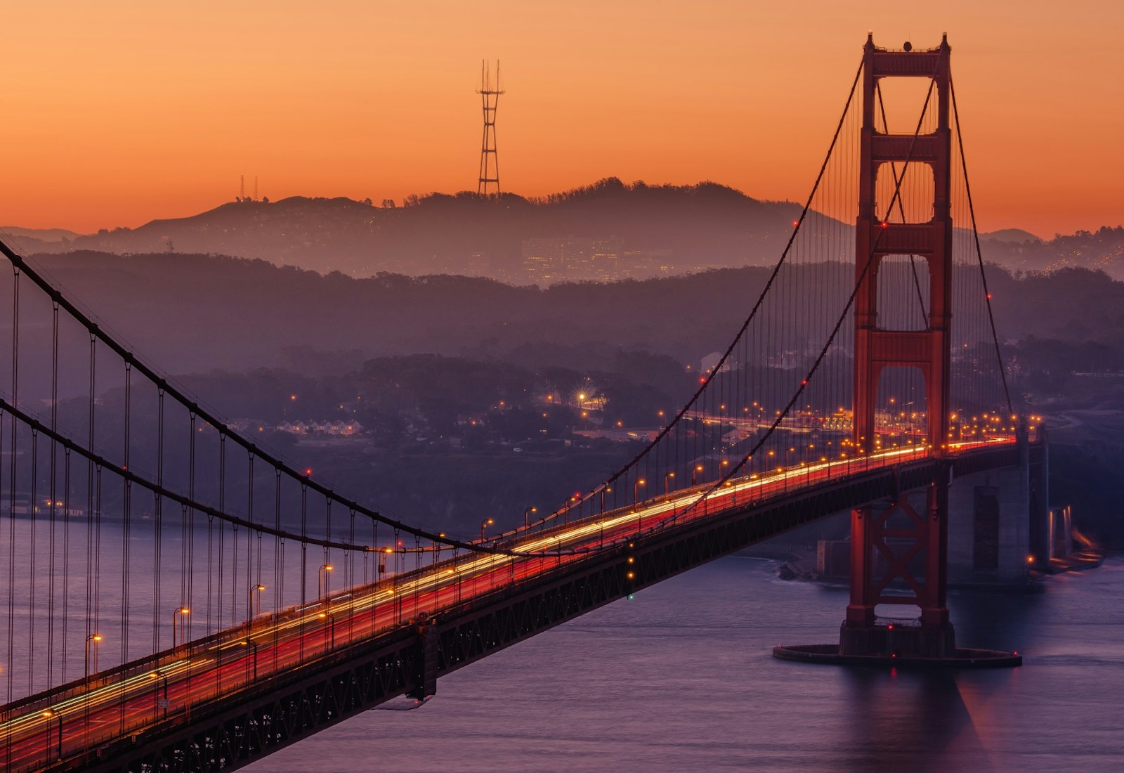 San Francisco waterfront and downtown architecture