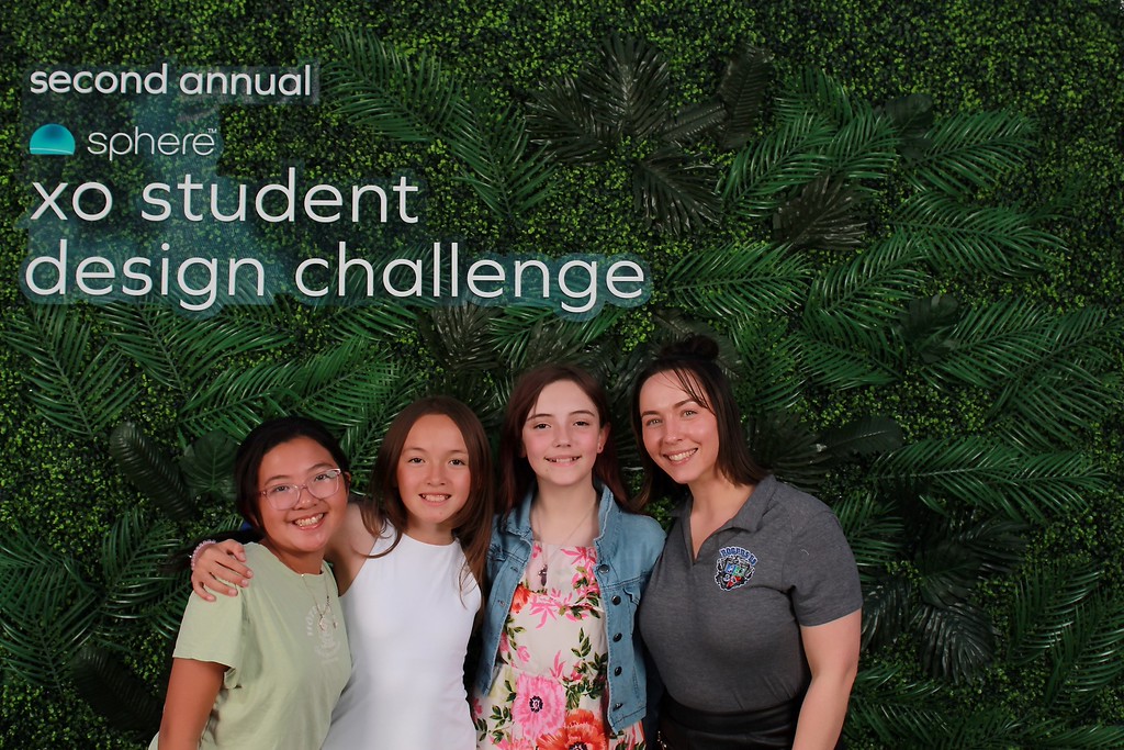 Sphere Earth Day XO Student Design Challenge · branded portrait