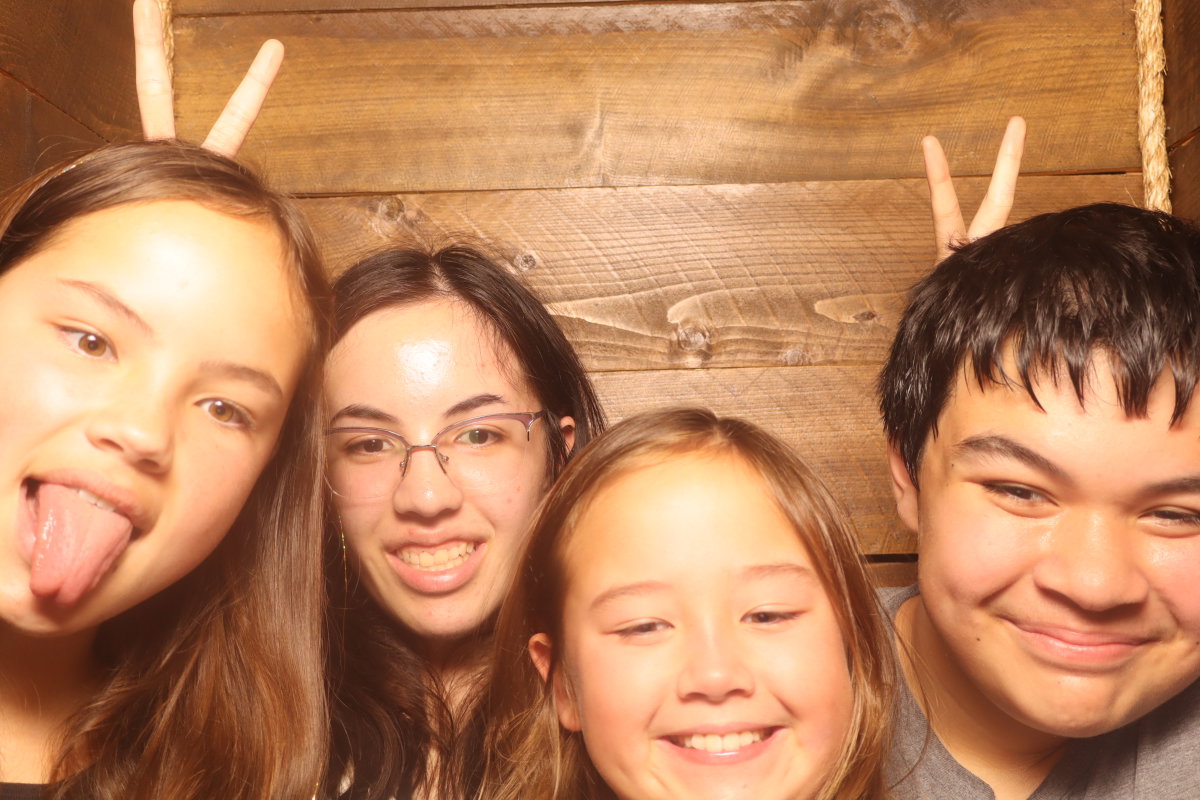 Guests photographed in the Woodie at Covale
