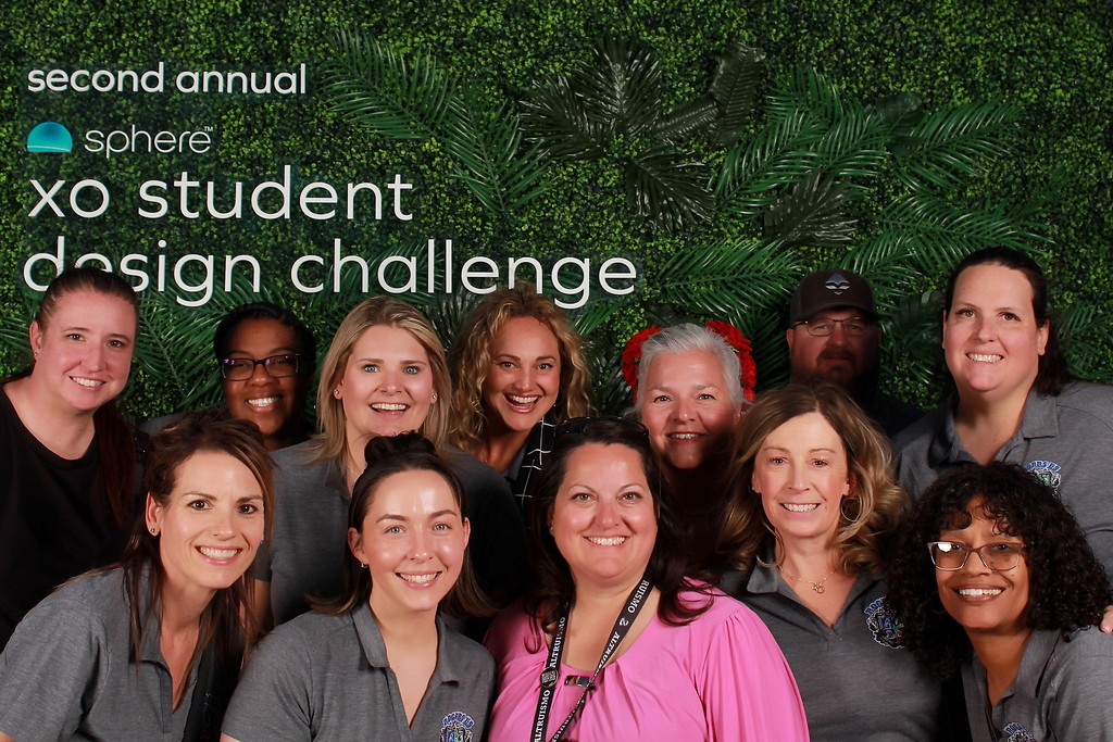 Sphere Earth Day XO Student Design Challenge · branded portrait