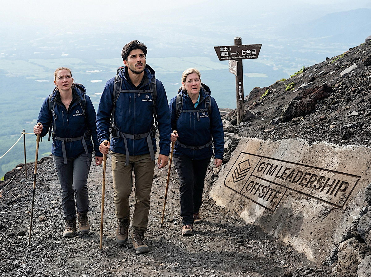 Databricks GTM Leadership Offsite mountain-adventure portrait