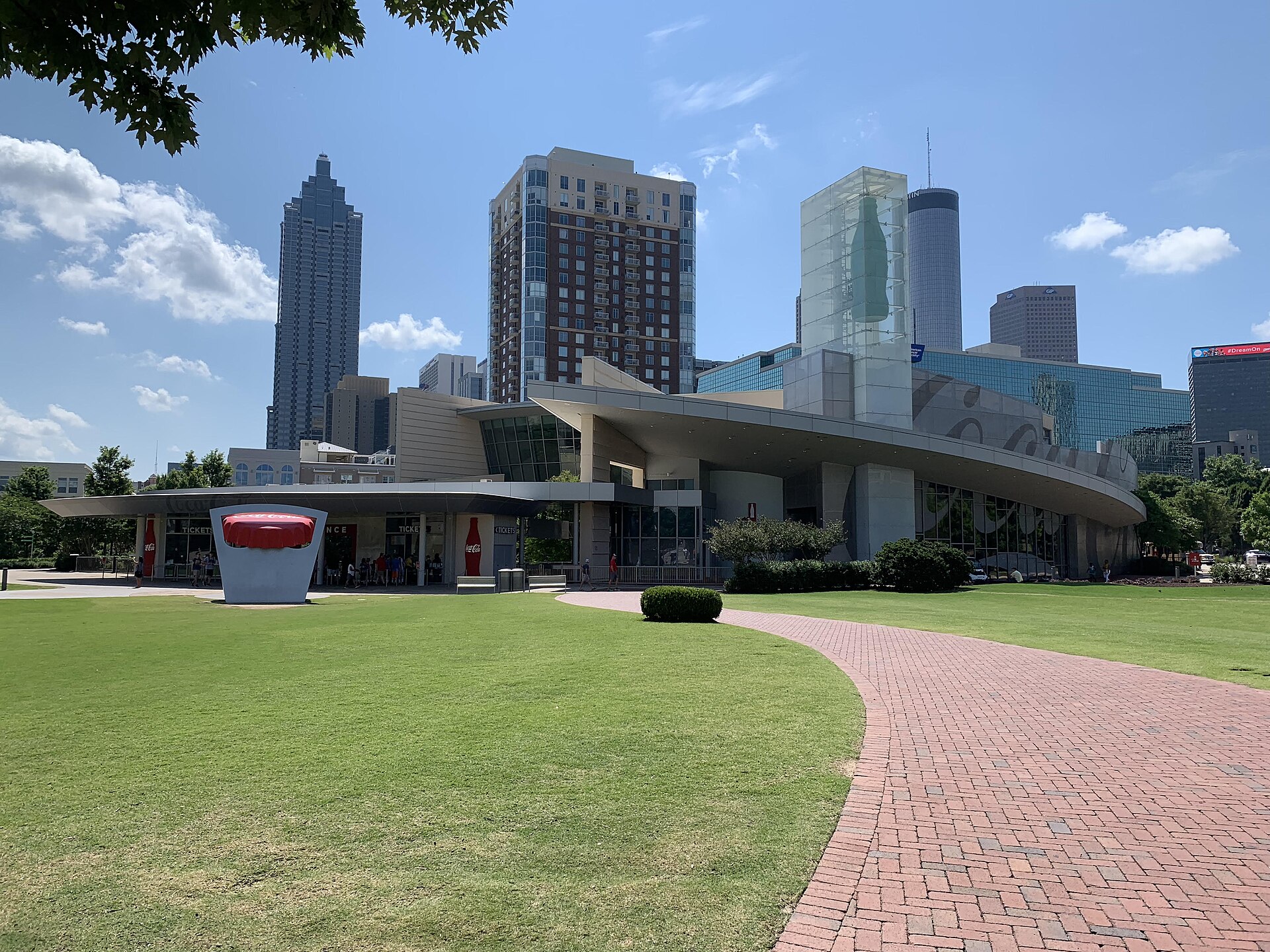 World of Coca-Cola attraction in downtown Atlanta