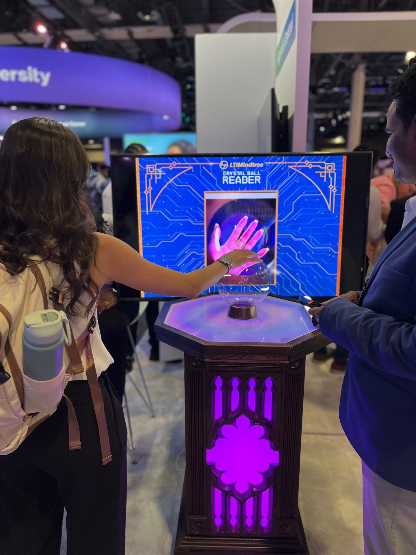 AI Palm Reader experiential technology