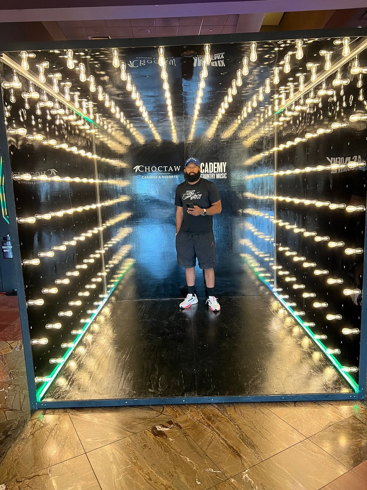Custom fabricated scenic environment created for a live brand experience