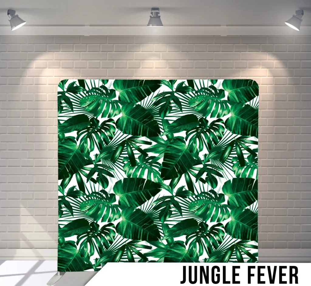 Jungle Fever fabric photo backdrop · BoothMeUp