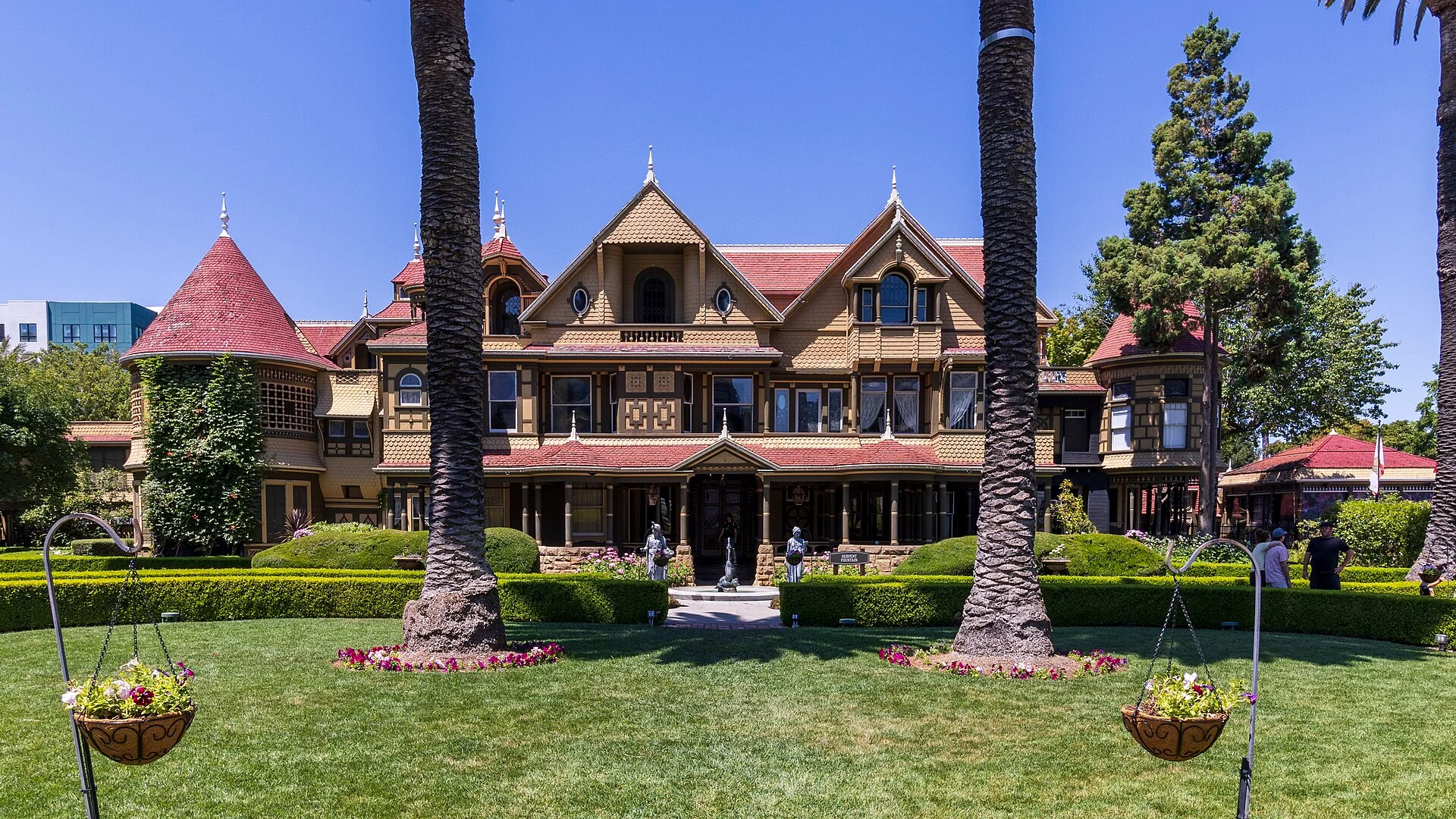 The historic Winchester Mystery House in San Jose