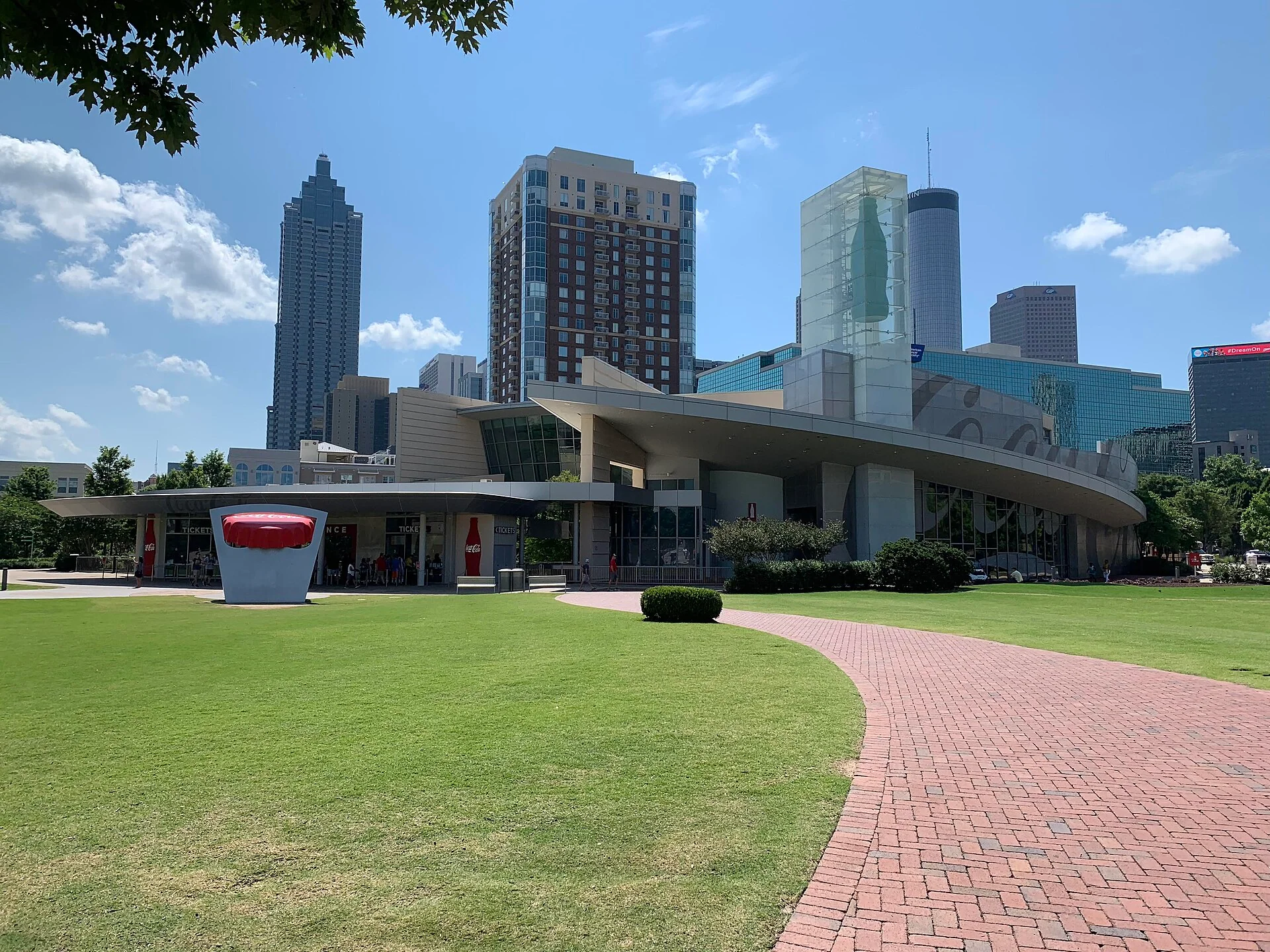 World of Coca-Cola attraction in downtown Atlanta